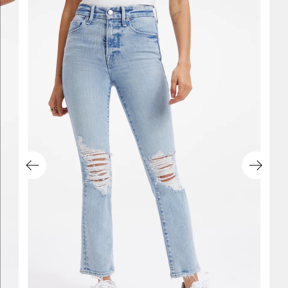 Good American good curve jeans - excellent condition